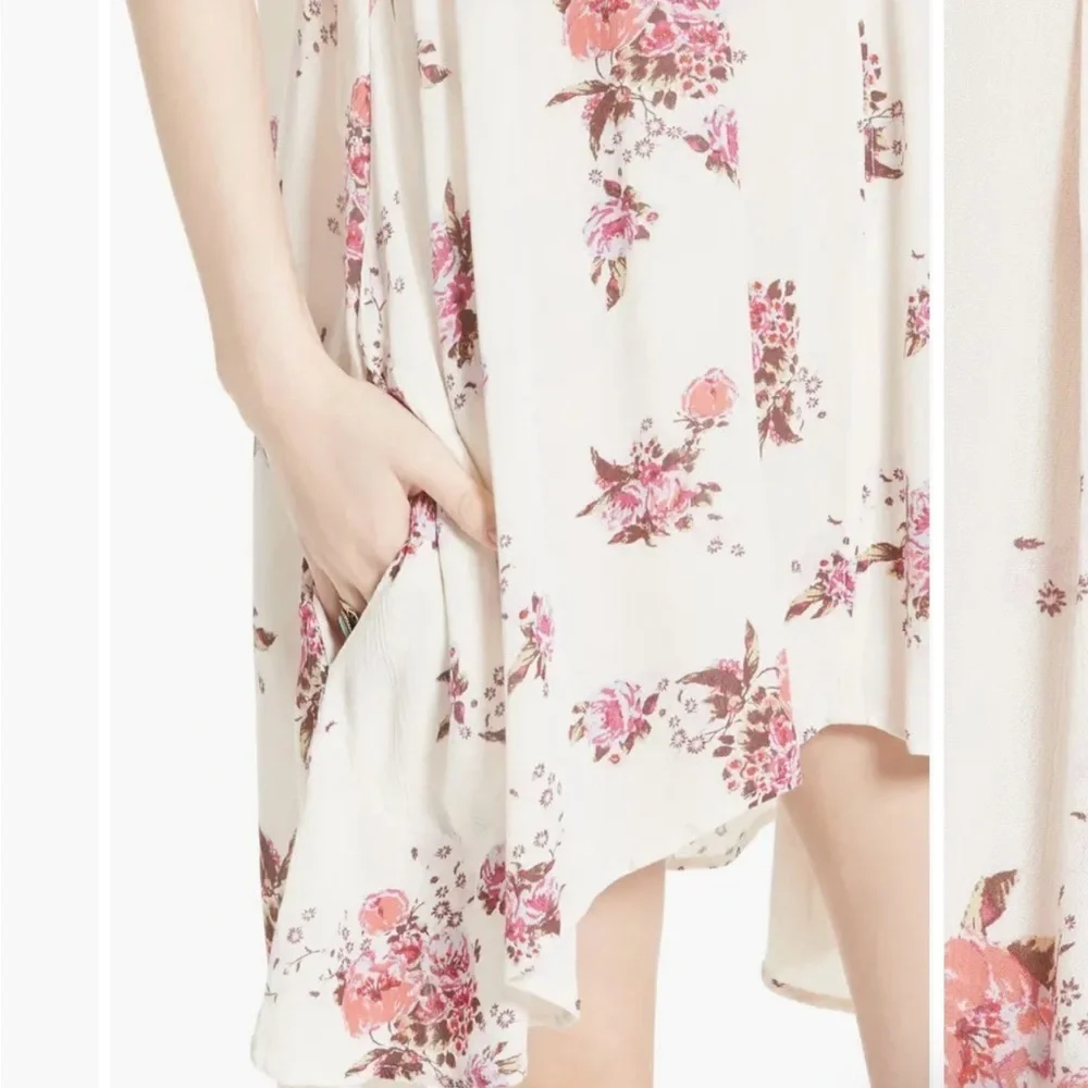 Free People | Floral Sleeveless Dress | Small